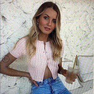 Pink Savana Princess Polly Top